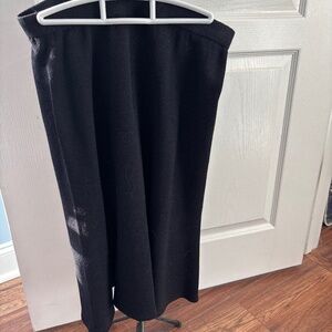 Black St John knit skirt
